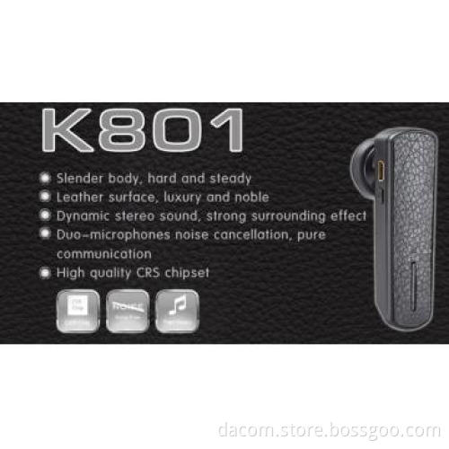 high quality headsets business style with Pu leather surface